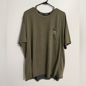 Carhartt Force Men's Olive Short Sleeve Tee